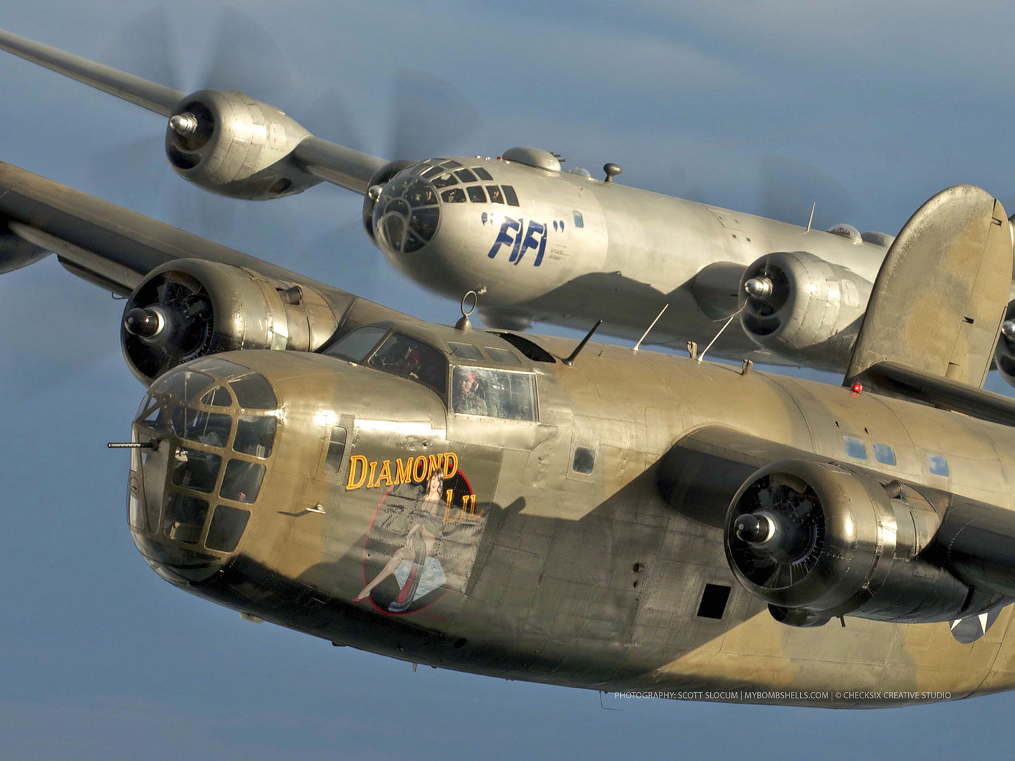 B-24 and B-29
