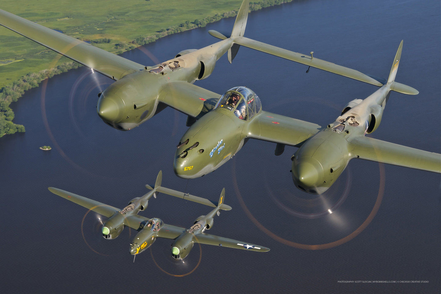 P-38 Lightning Formation