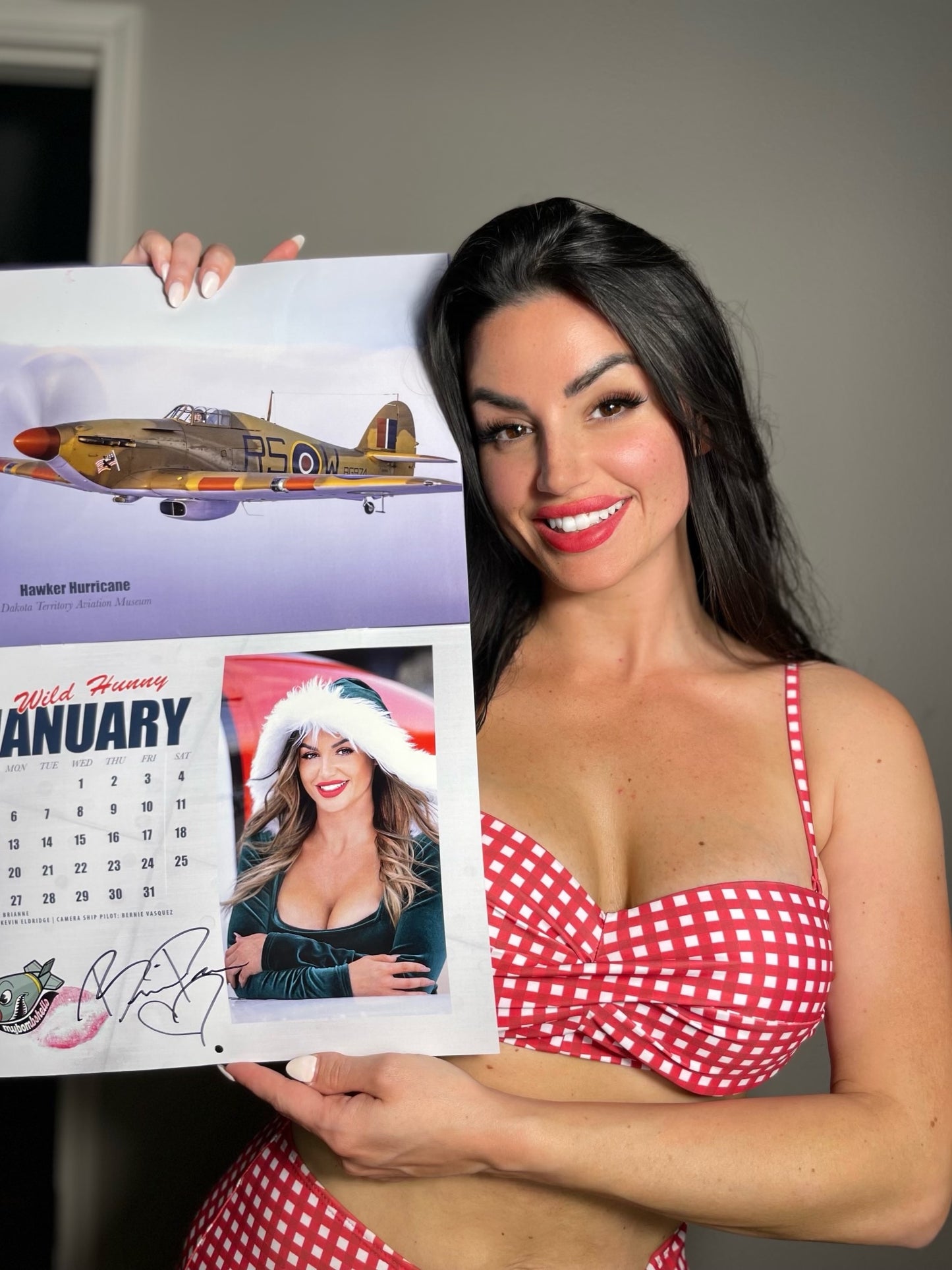 2024 Bombshells Calendar - Signed Brianne Edition