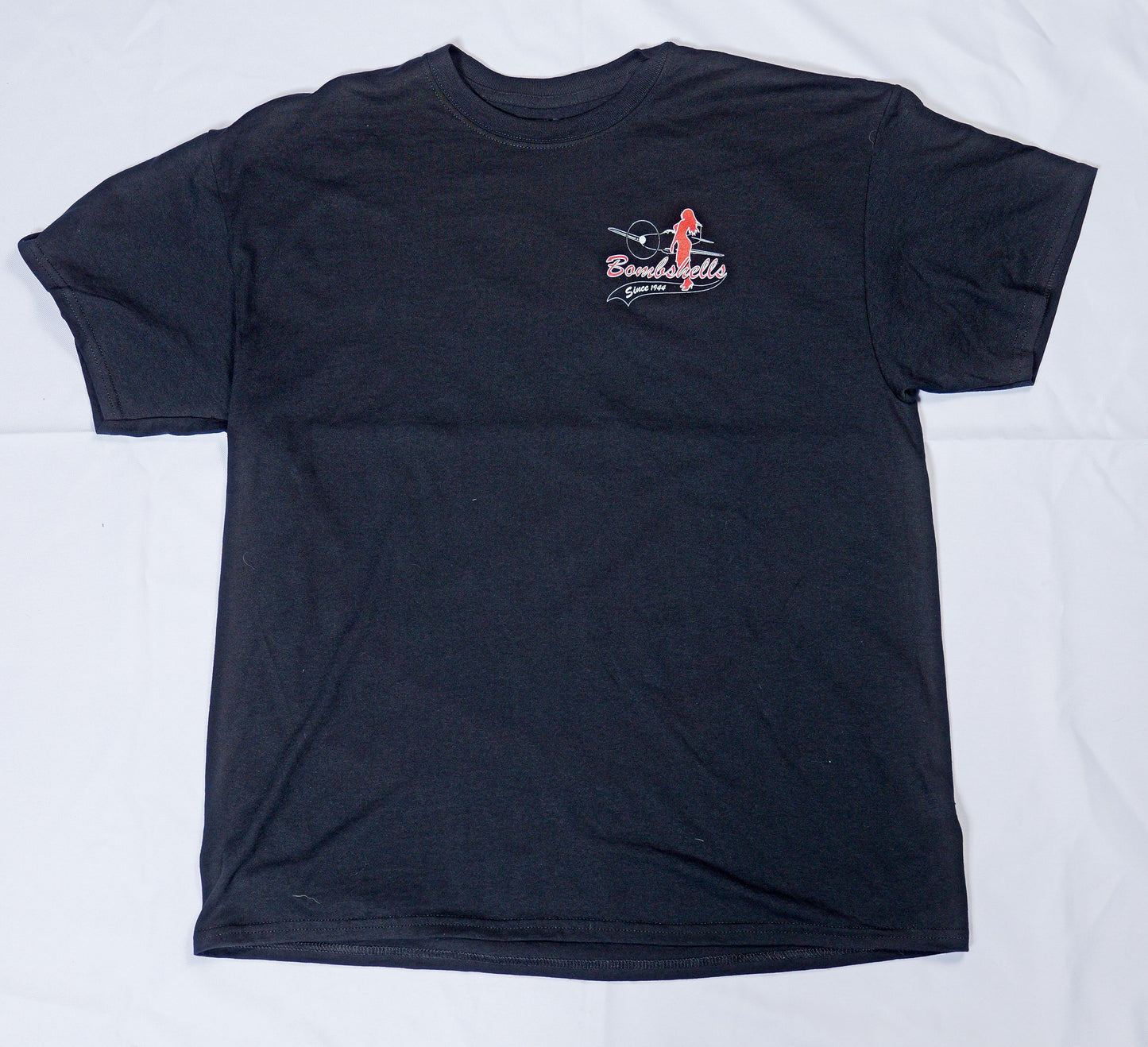 Mens My BombShells Curves T-Shirt Crew Neck Front