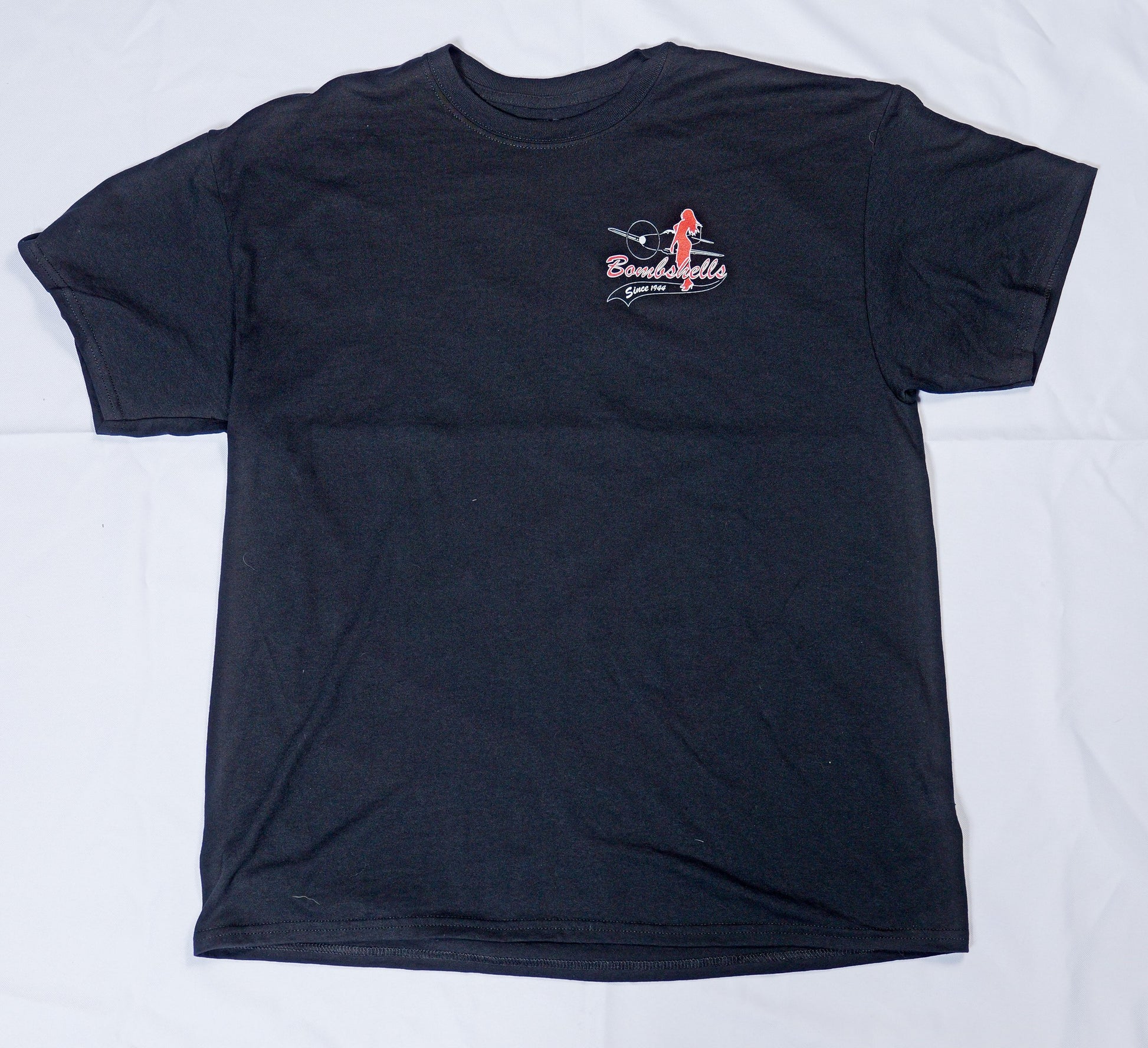 Mens My BombShells Curves T-Shirt Crew Neck Front