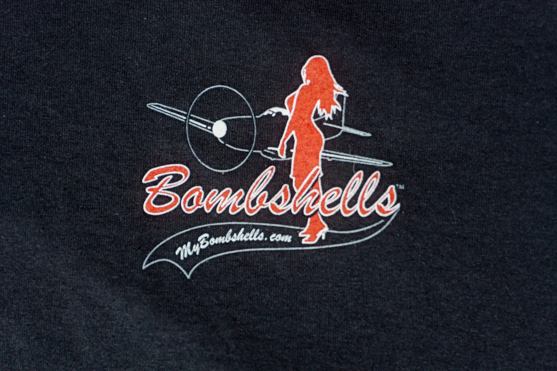 Mens My BombShells Curves T-Shirt Crew Neck Logo