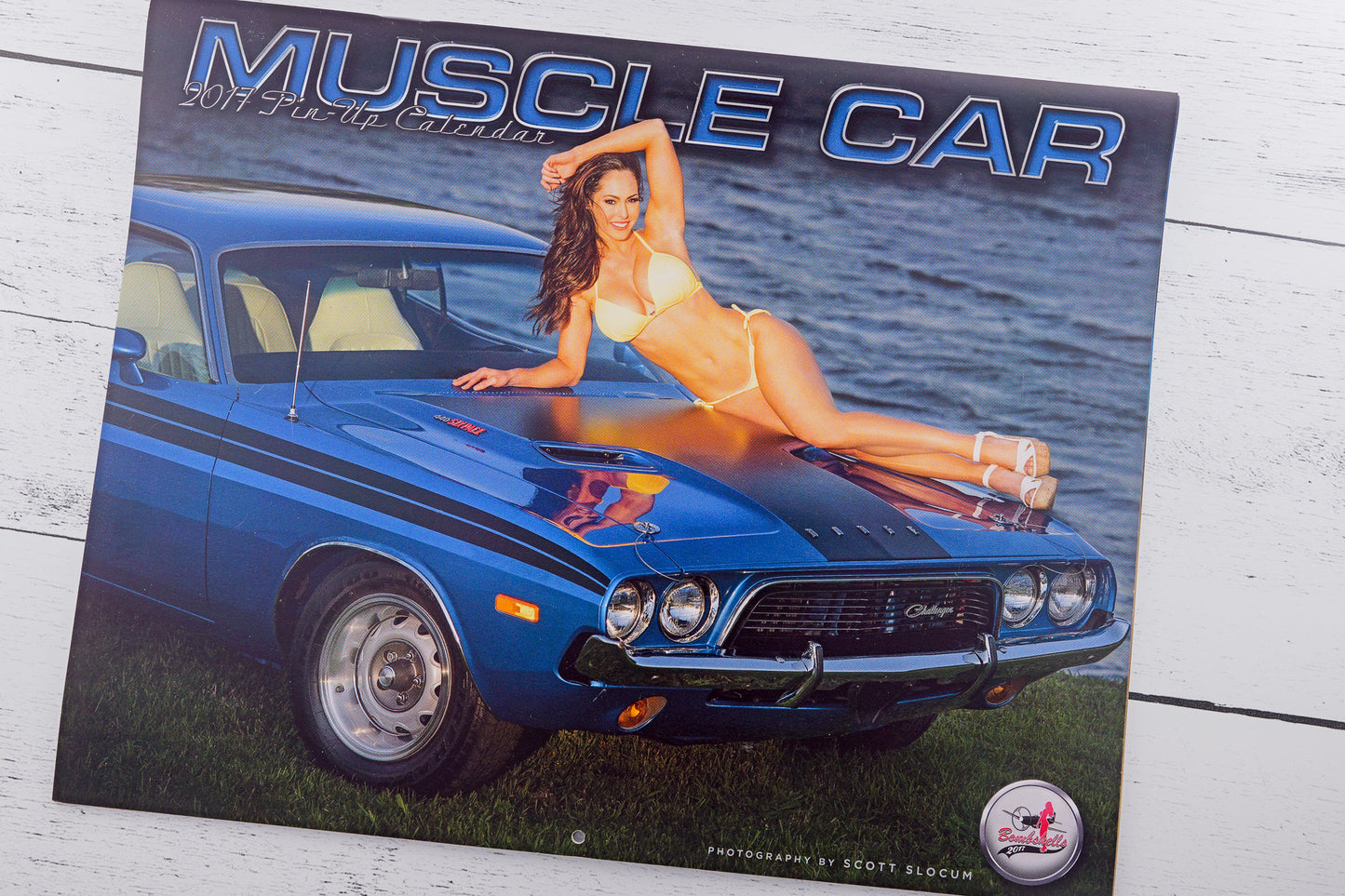 My Bombshells 2017 Car Calendar Pin-Up Calendar Front
