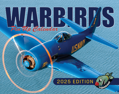 2025 My Bombshells Warbird Pin-Up Calendar (Pre-Order)