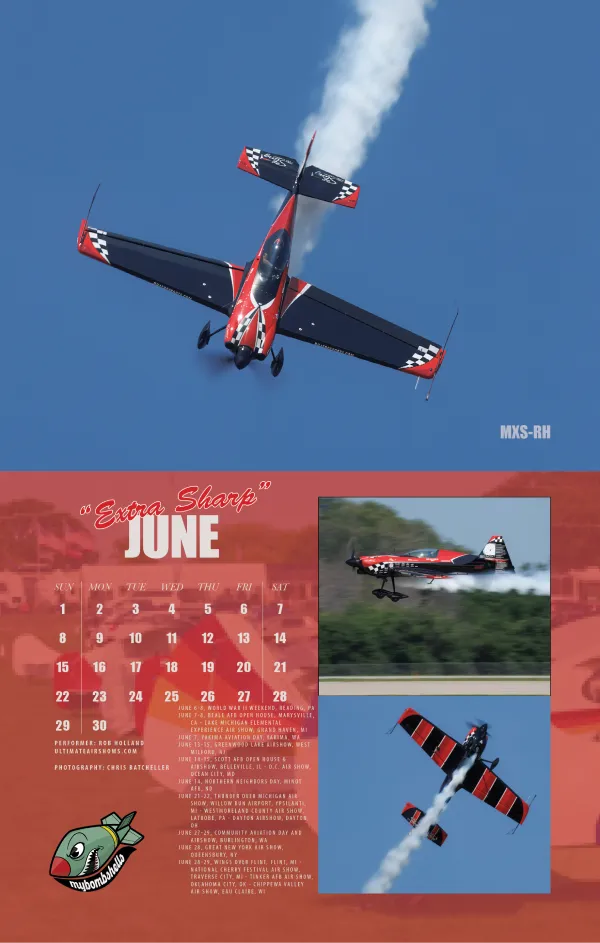 2025 My Bombshells Airshow Calendar MyBombshells