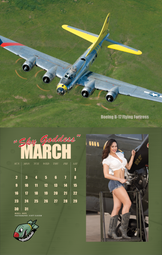 2025 My Bombshells Warbird Pin-Up Calendar – MyBombshells