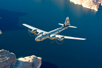 My Bombshells B-29 Superfortress over Water Aviation Fine Art Print