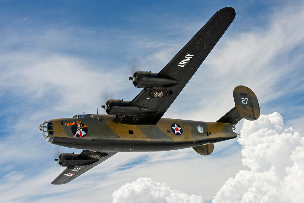 My Bombshells B-24 Liberator Aviation Fine Art Print