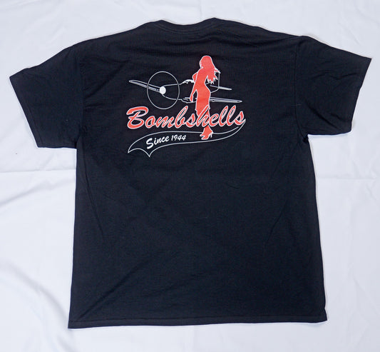 Mens My BombShells T-Shirt Crew Neck Back